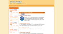 Desktop Screenshot of binaire-puzzels.robinu.nl